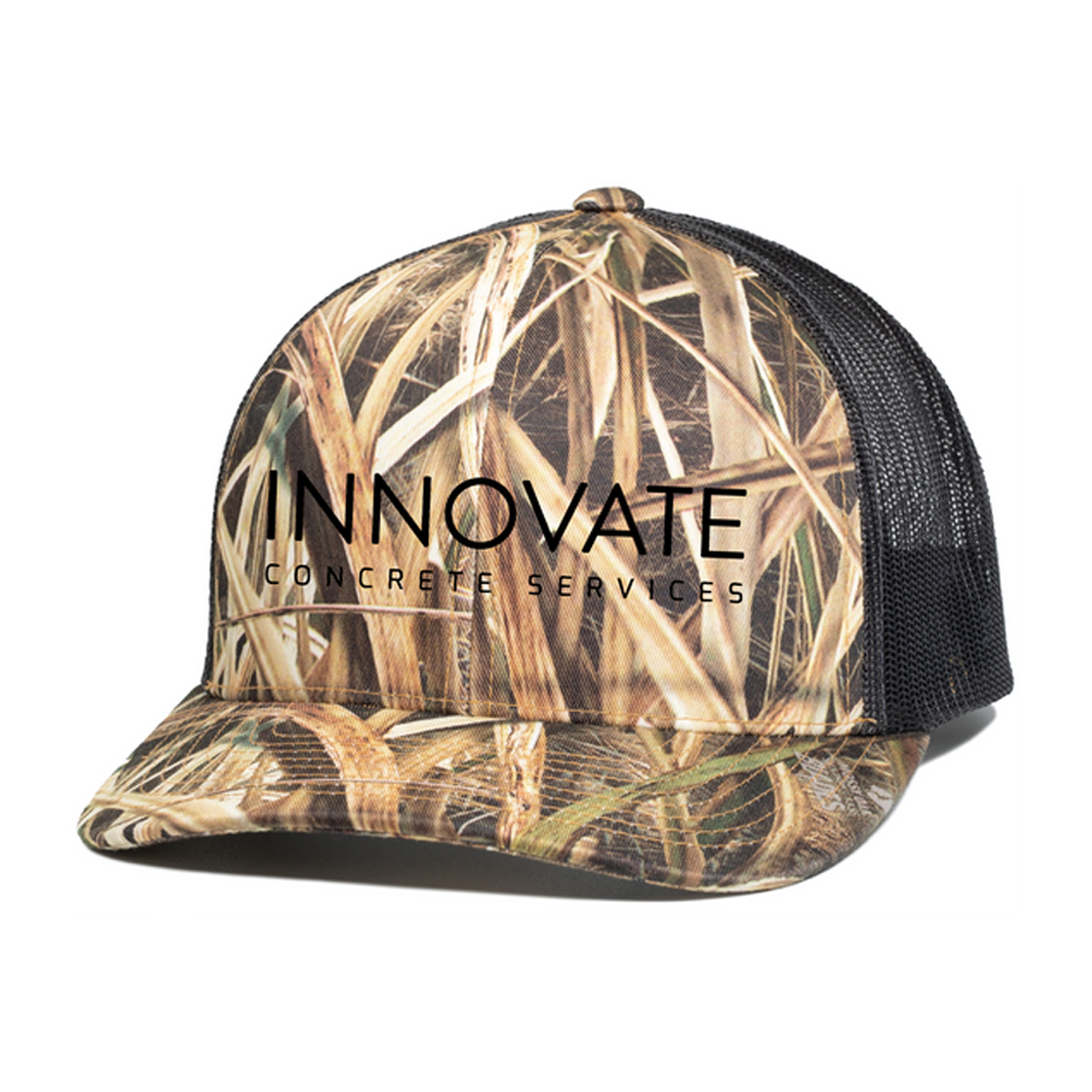 Camo Snapback Trucker Cap